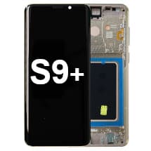 OLED & Frame Assembly for Samsung Galaxy S9+ (Sunrise Gold) [Aftermarket]