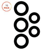 Glass Camera Lens Set for Samsung Galaxy A73 5G (5 Parts) (10 Pack)
