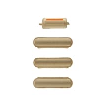 Cosmetic Button Set for Apple iPhone 6S (Gold)