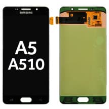 OLED Assembly for Samsung Galaxy A5 (2016) (Black) [OEM Service Pack]