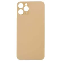 Big Hole Back Glass for Apple iPhone 11 Pro (Gold) [Aftermarket]