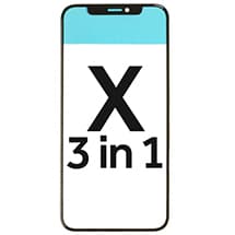 Screen Glass, OCA, & Frame for Apple iPhone X