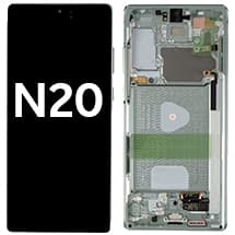 OLED & Frame Assembly for Samsung Galaxy Note 20 (Mystic Green) [OEM Service Pack]