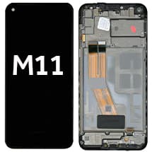 LCD & Frame Assembly for Samsung Galaxy M11 [OEM Service Pack]