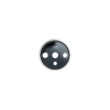Glass Camera Lens & Bezel Bracket for OnePlus 7T (Frosted Silver) [Premium]