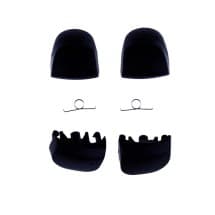 Cosmetic Shoulder & Trigger Button Set & Springs for Sony DualSense (Black)