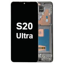 OLED & Frame Assembly for Samsung Galaxy S20 Ultra (Cosmic Gray) [Premium]