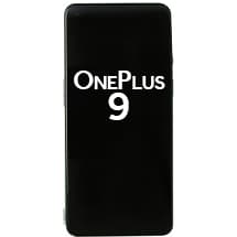 OLED & Frame Assembly for OnePlus 9 (North America & Europe, Astral Black) [Aftermarket]