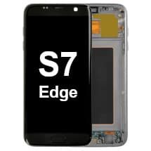 OLED & Frame Assembly for Samsung Galaxy S7 Edge (US, Onyx) [Premium]