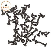 External Shell Screws for Sony PlayStation 4 (Black) (50 Pack)