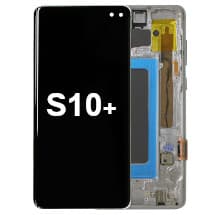 OLED & Frame Assembly for Samsung Galaxy S10+ (Prism White) [Aftermarket]