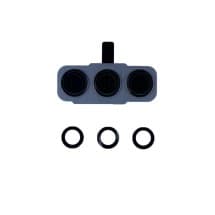 Glass Camera Lenses & Bezel Bracket for Samsung Galaxy S21 FE (Olive)