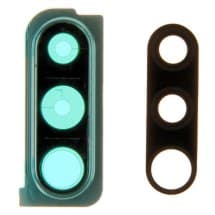Glass Camera Lens & Bezel Bracket for Samsung Galaxy A30s (Prism Crush Green)