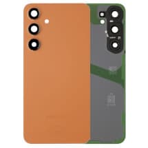 Back Glass & Camera Lenses for Samsung Galaxy S24+ (Sandstone Orange) [OEM Service Pack]