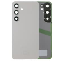 Back Glass & Camera Lenses for Samsung Galaxy S24 (Marble Gray) [OEM Service Pack]