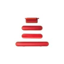 Cosmetic Button Set for Apple iPhone 11 (Red)