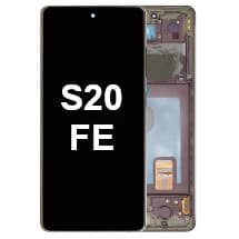 OLED & Frame Assembly for Samsung Galaxy S20 FE (Cloud Lavender) [Aftermarket]
