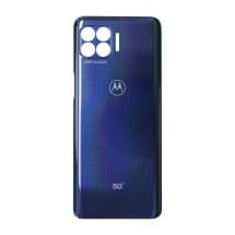 Back Plastic for Motorola One 5G, 5G UW, & Moto G 5G Plus (Surfing & Oxford Blue) [Genuine OEM]