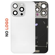 Complete Back Glass Assembly for Apple iPhone 16 Pro (White Titanium) [Premium]