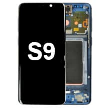 OLED & Frame Assembly for Samsung Galaxy S9 (Coral Blue) [Aftermarket]