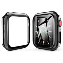 MYBAT Fusion Protector Case for Apple Watch 44mm (Electroplated Black)