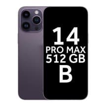 Apple iPhone 14 Pro Max 512GB Unlocked (Deep Purple) [Grade B]