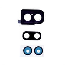 Glass Camera Lens & Bezel Bracket for Samsung Galaxy Z Flip (Mirror Purple)