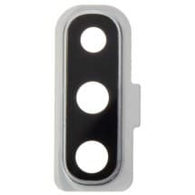 Glass Camera Lens & Bezel Bracket for Samsung Galaxy A70 (White)