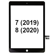 Digitizer for Apple iPad 7 (2019) & 8 (2020) (Black)