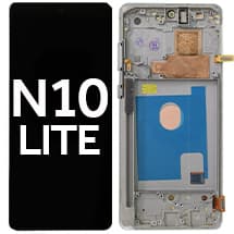 OLED & Frame Assembly for Samsung Galaxy Note 10 Lite (Aura Glow) [Aftermarket]