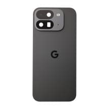 Back Glass & Camera Lens for Google Pixel 9 Pro Fold (Obsidian) [Premium]