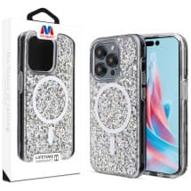 MYBAT Dazzle Case for Apple iPhone 15 Pro (Stardust)