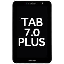 LCD & Frame Assembly for Samsung Galaxy Tab 7.0 Plus (T-Mobile) [OEM Service Pack]