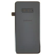 Back Glass & Camera Lens for Samsung Galaxy S10e (Prism Black) [OEM Service Pack]