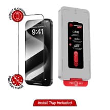 GRIP Ultra Tempered Glass Screen Protector for Apple iPhone 14 Pro (2 Pack)