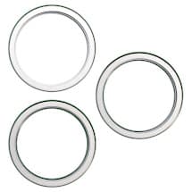 Camera Bezel Ring Set for Apple iPhone 16 Pro & 16 Pro Max (White Titanium)