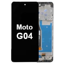 LCD & Frame Assembly for Motorola Moto G04 [Premium]
