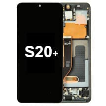 OLED & Frame Assembly for Samsung Galaxy S20+ (Cosmic Black) [Aftermarket]
