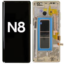 OLED & Frame Assembly for Samsung Galaxy Note 8 (Maple Gold) [Aftermarket]