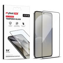 MYBAT Pro Full Coverage Tempered Glass Screen Protector for Samsung Galaxy S24+ & S25+