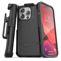 Encased Rebel Case for Apple iPhone 13 Pro Max (Black)