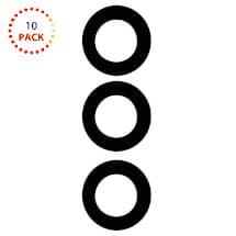 Glass Camera Lens Set for Samsung Galaxy A14 (10 Pack)