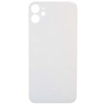 Big Hole Back Glass for Apple iPhone 11 (White) [Aftermarket]