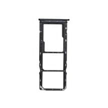 SIM & microSD Card Tray for Samsung Galaxy A04 (Dual, Black)