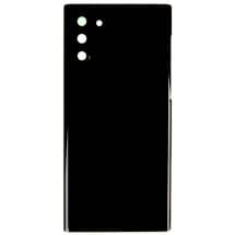 Back Glass & Camera Lens for Samsung Galaxy Note 10 (Aura Black) [Aftermarket]