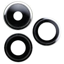 Glass Camera Lenses & Bezel Set for Apple iPhone 14 Pro & 14 Pro Max (Silver) [Aftermarket]
