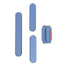 Cosmetic Button Set for Apple iPhone 14 & 14 Plus (Blue)