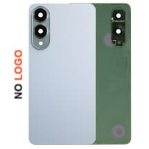 Back Glass & Camera Lenses for Samsung Galaxy S25 Edge (Titanium Icyblue) [Aftermarket]