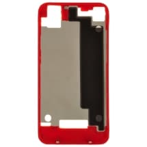 Back Glass Frame for Apple iPhone 4S (Red)