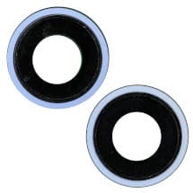 Sapphire Glass Camera Lens & Bezel Set for Apple iPhone 14 & 14 Plus (Blue) [Premium]